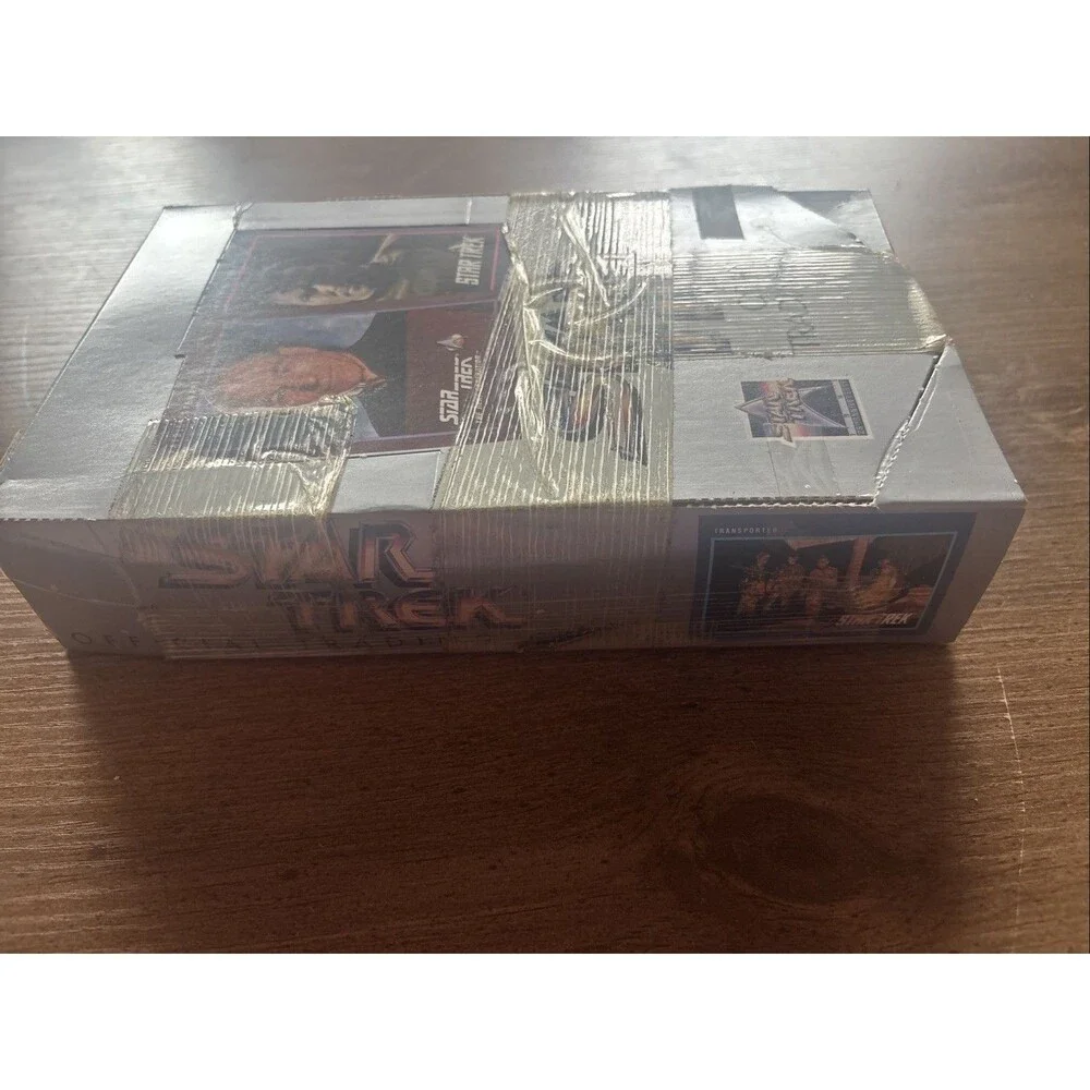Star Trek 25th Anniversary Trading Card Album Untested Contents As-Is Vintage